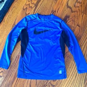 Boys Nike pro combat Dry Fit size Medium Shirt